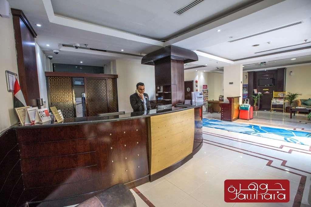 Al Jawhara Metro Hotel Dubaj Wnętrze zdjęcie